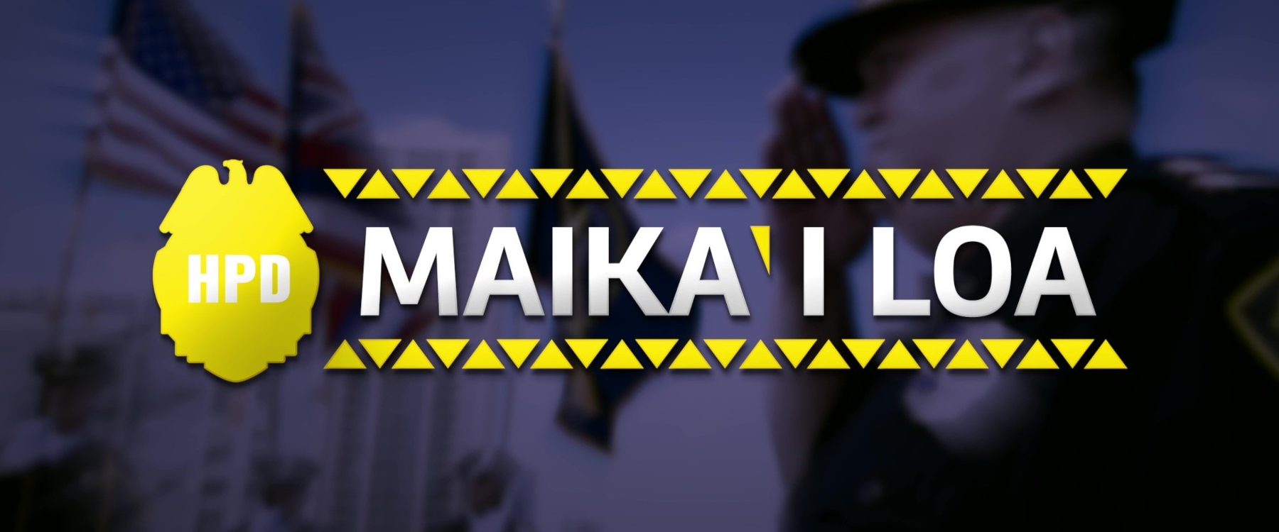 Logo of Maka`i Loa which is a video series which highlight officers in the department