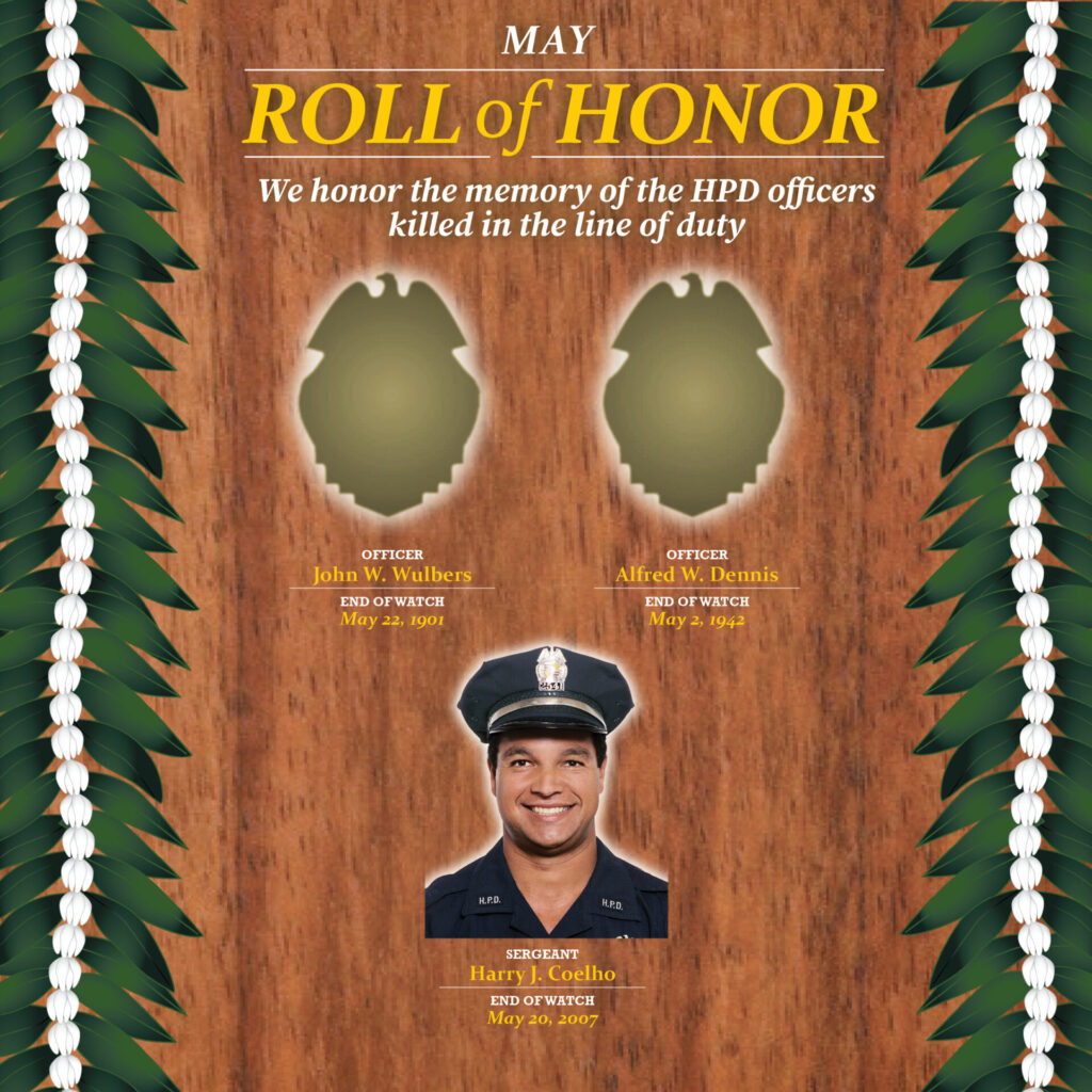 May roll of honor