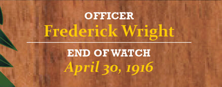 Officer Frederick Wright