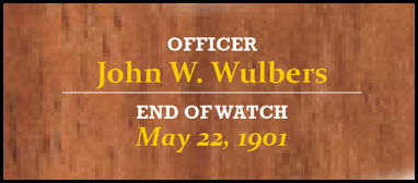 Officer Joh W. Wulbers