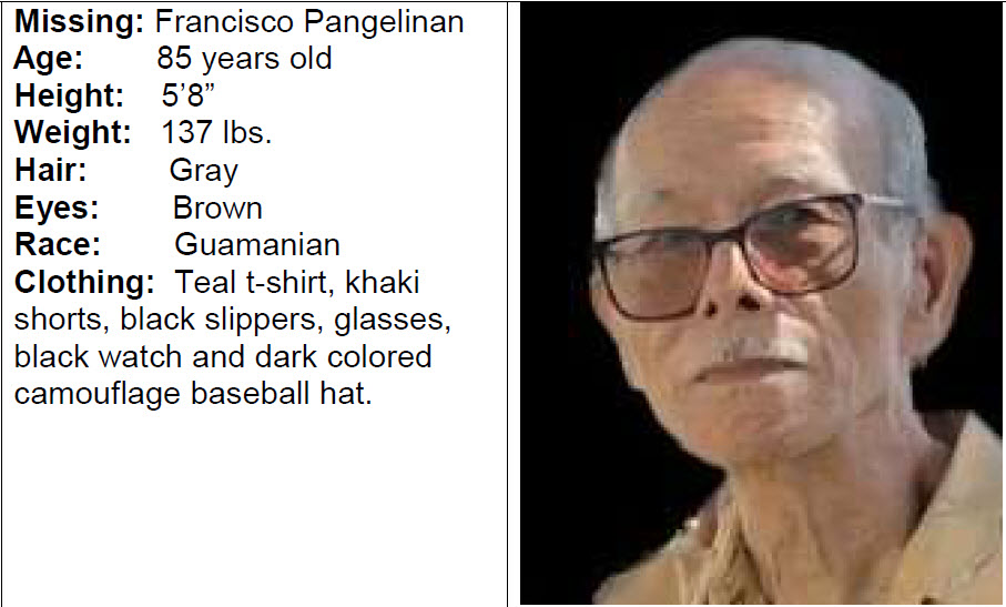 CrimeStoppers: Missing Person: Francisco Pangelinan