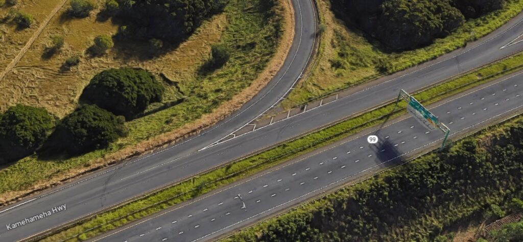 Photo of Kamehameha Highway east bout
