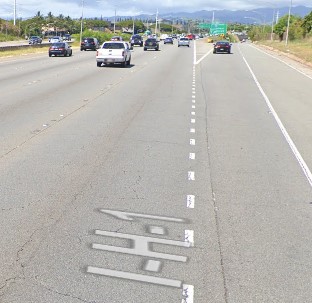 Photo of H-1 Freeway eastbound