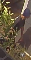 Suspect #2 – Unknown male, medium build, wearing a black t-shirt, black pants, and black hat
