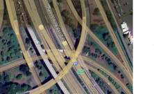 Google Map of Hickle overpass and the H1 Freeway
