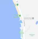 Google maps image of Farrington Highway 1.5 east of Piliokahi Avenue