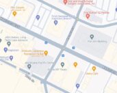 Google Map of intersection of Kapiolani Boulevard and Kaheka Street.