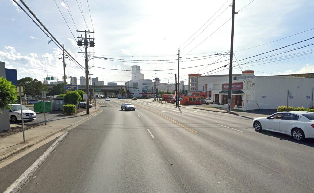 photo of area of Waialae Avenue and 1st Avenue