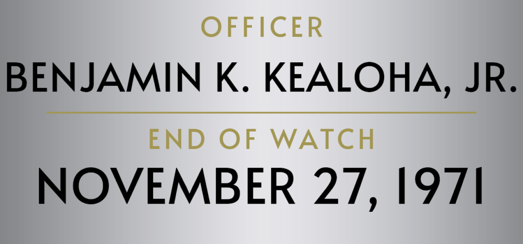 Roll of Honor Nameplate