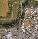 Google Maps image that depicts the area of Kamehameha Highway and Kilani Avenue