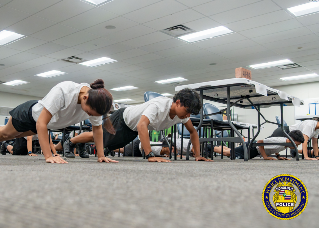 HPD Law Enforcement Explorers crushed their Basic Training