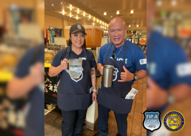 Our dedicated officers are trading badges for aprons at Tip-a-Cop! 👮‍♂️🍽️ Join Officer Gerald Reyes and Officer Jozlyn Harrington at Pearlridge Goma Tei, and meet our 217th Recruit cClass at Kahala CPK. 👉 Your tips can change lives! Come support our Special Olympic athletes at Tip-a-Cop happening at: 🍕 California Pizza Kitchen •Ka Makana Aliʻi •Kahala Mall •Kailua Town Center •Pearlridge Center 🍜 Goma Tei •Kahala Mall •Pearlridge Center 📅 Happening: •Saturday, November 8, 2025: 11 a.m. – 3 p.m. & 5 p.m. – 9 p.m. •Sunday, November 9, 2025: 11 a.m. – 3 p.m. & 5 p.m. – 9 p.m. Let’s make a difference together! 🌟 #TipACop #SupportSpecialOlympics #Community