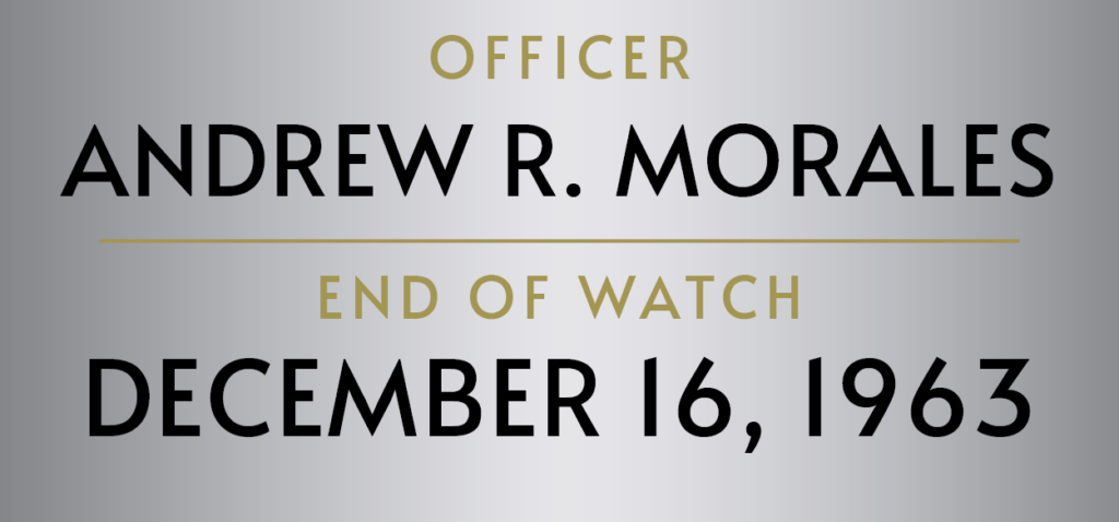 Roll of Honor for the month of December