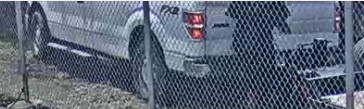 Ford F-Series FX-2 pick-up truck captured on surveillance camera