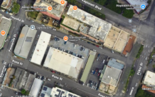 Google Maps depicting the area of Hopaka Street and Piikoi Street