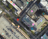 Google Maps depicting the area of Kuhio Avenue and Nahua Street