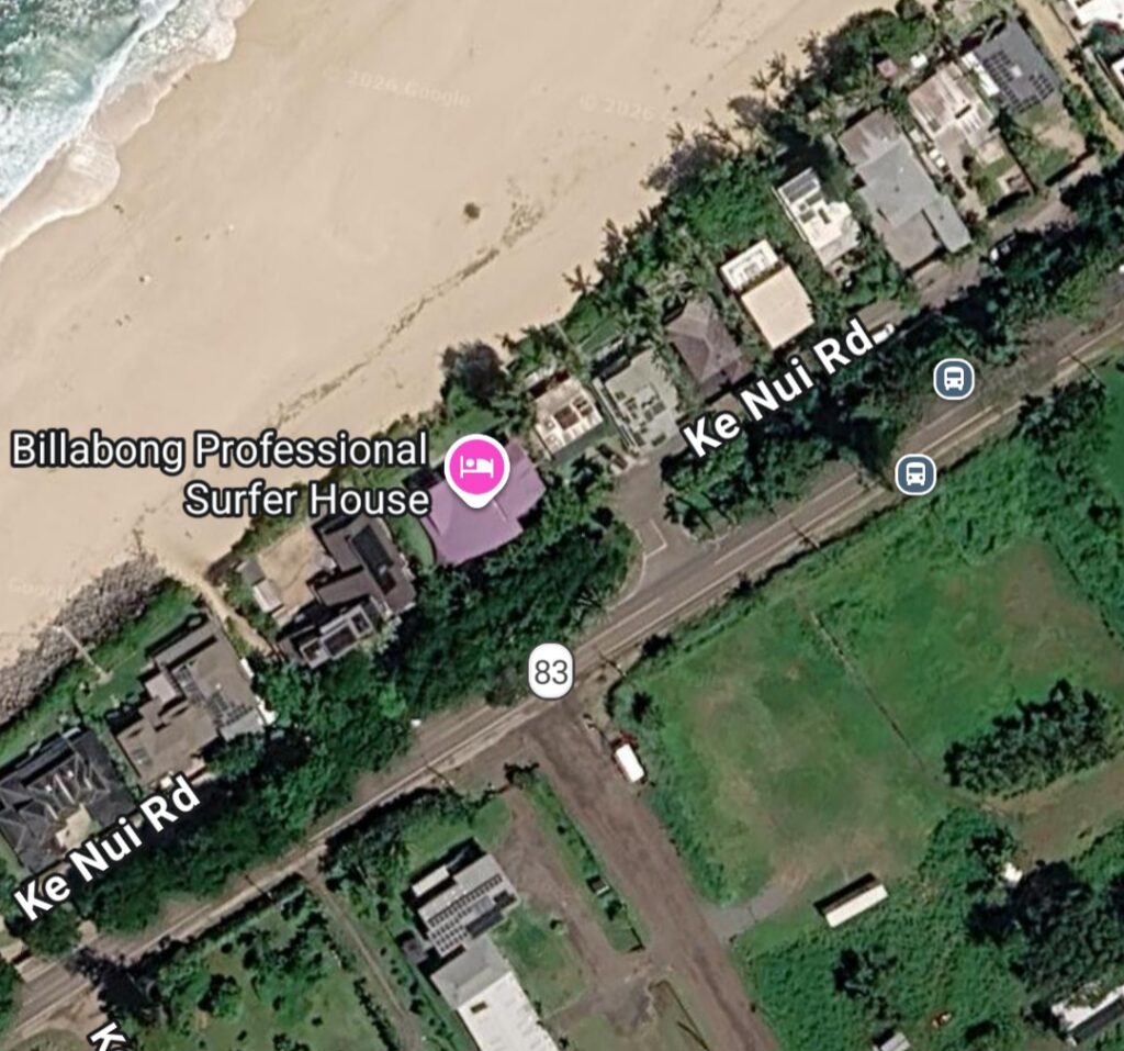 Kamehameha Highway and Ke Nui Road
